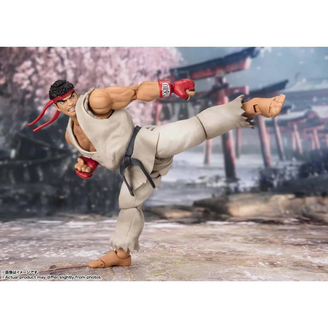 Street Fighter Ryu Outfit 2 S.H.Figuarts Action Figure by Bandai -Tamashii Nations - India - www.superherotoystore.com