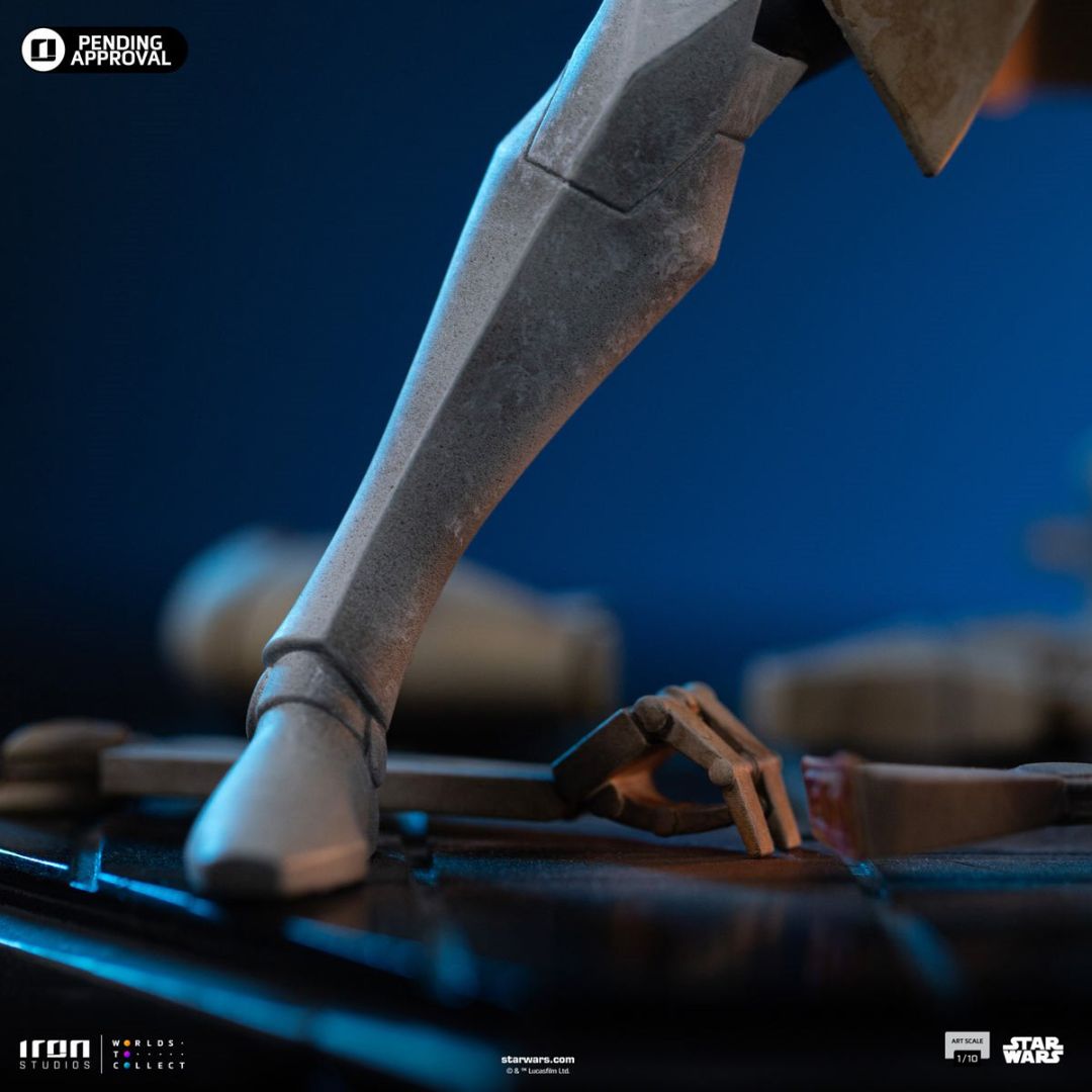 Obi-Wan Kenobi Art Statue By Iron Studios -Iron Studios - India - www.superherotoystore.com