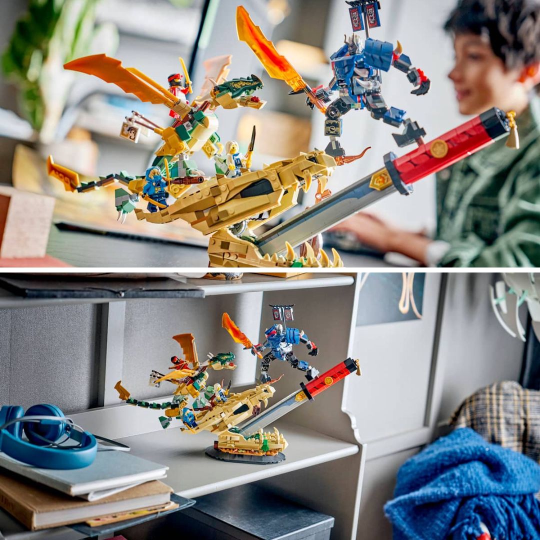 Ninjago Battle At The Dragon'S Blade By Lego