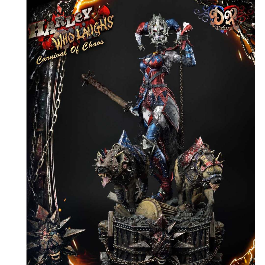 Dark Nights: Metal (Comics) Harley Quinn Who Laughs favorite DX Bonus Version by Prime 1 Studio -Prime 1 Studio - India - www.superherotoystore.com