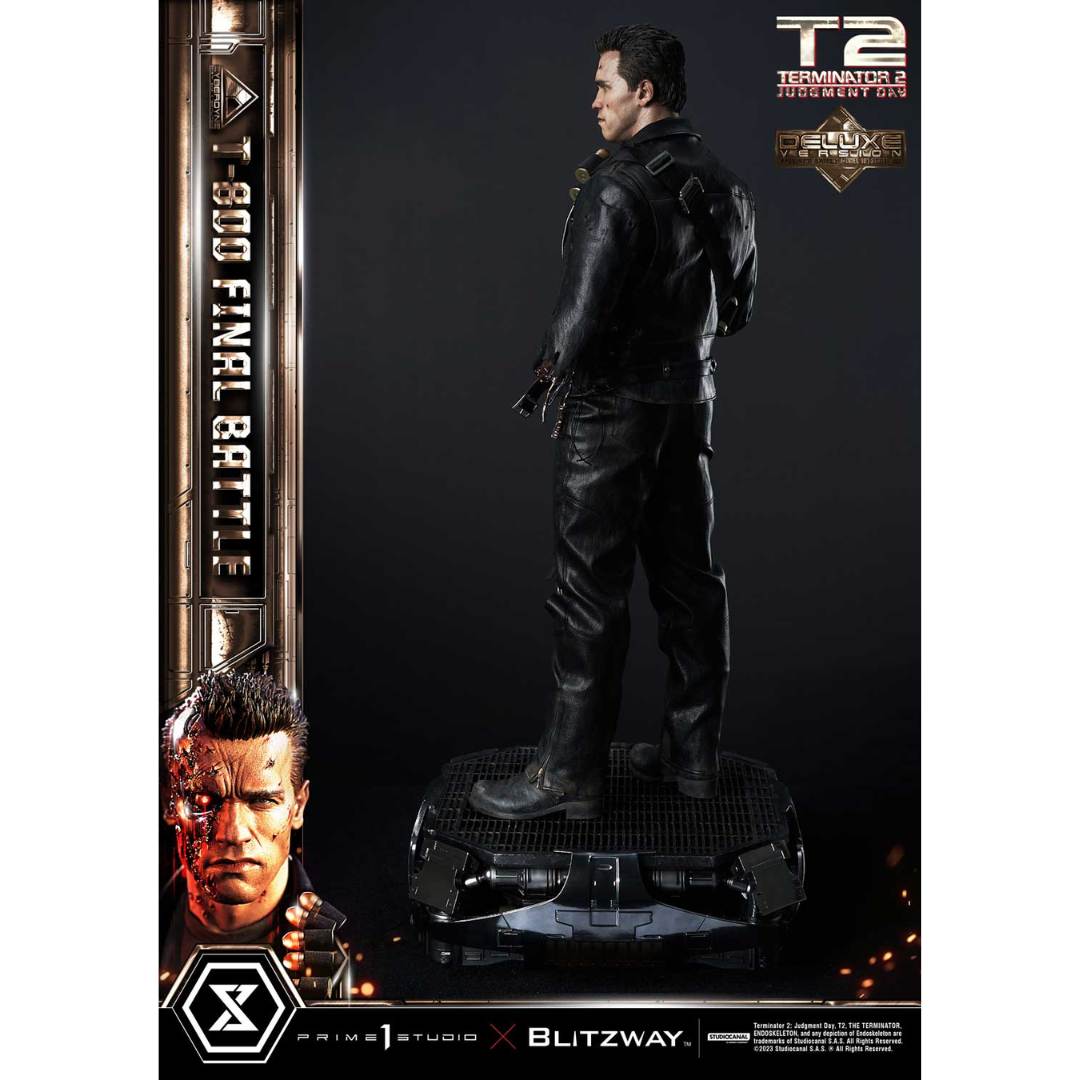 Terminator 2: Judgment Day T-800 Final Battle DX Bonus Version by Prime 1 Studios -Prime 1 Studio - India - www.superherotoystore.com