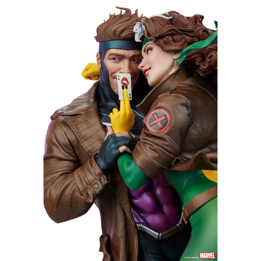 Rogue & Gambit Statues by Sideshow Collectibles -Sideshow Collectibles - India - www.superherotoystore.com