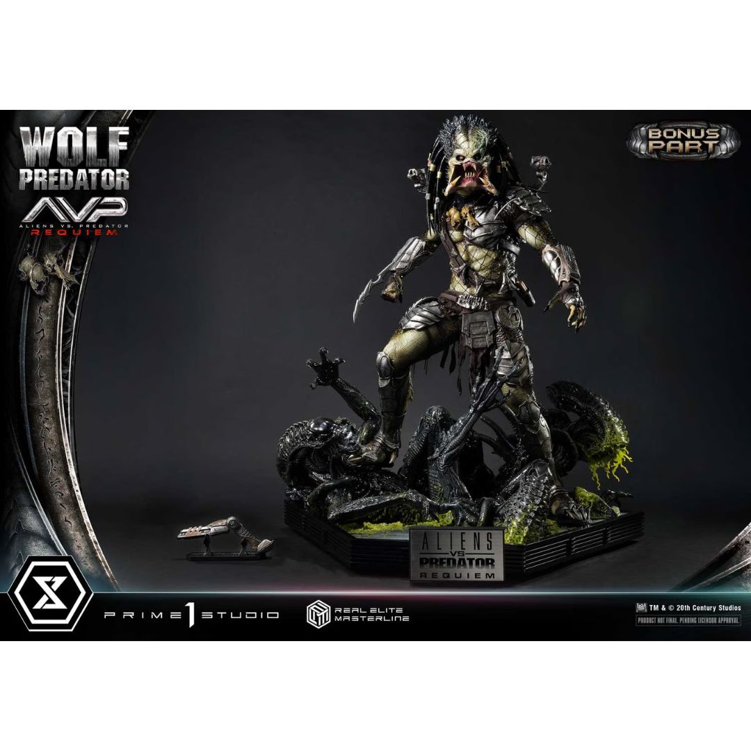 Wolf Predator (Dx Bonus Version) Statue By Prime1 Studios -Prime 1 Studio - India - www.superherotoystore.com