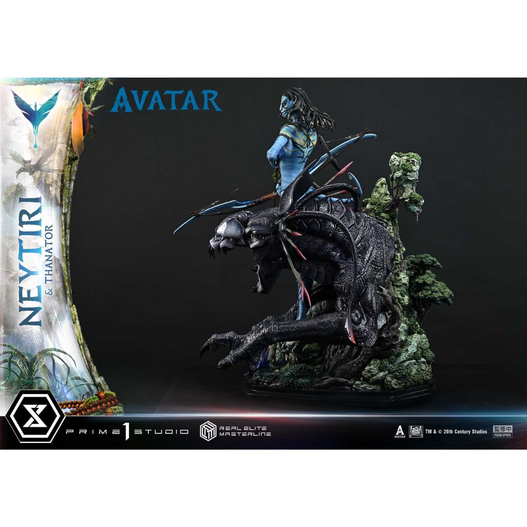 Avatar Neytiri & Thanator Statue by Prime 1 Studio -Prime 1 Studio - India - www.superherotoystore.com