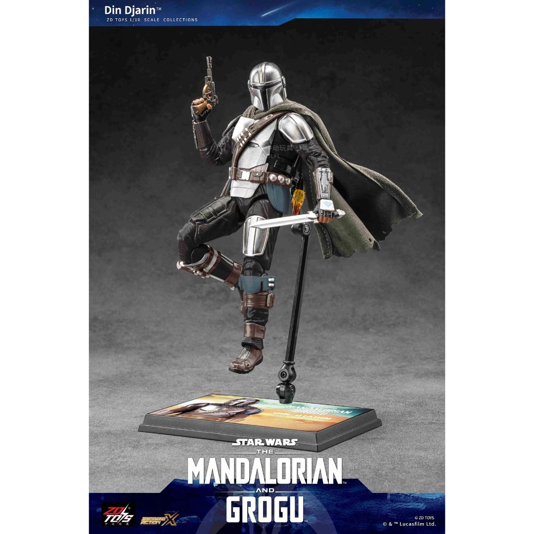 Hot Toys Star Wars: The Mandalorian 1/10 Scale Action Figure – Din Djarin Collectible Figure