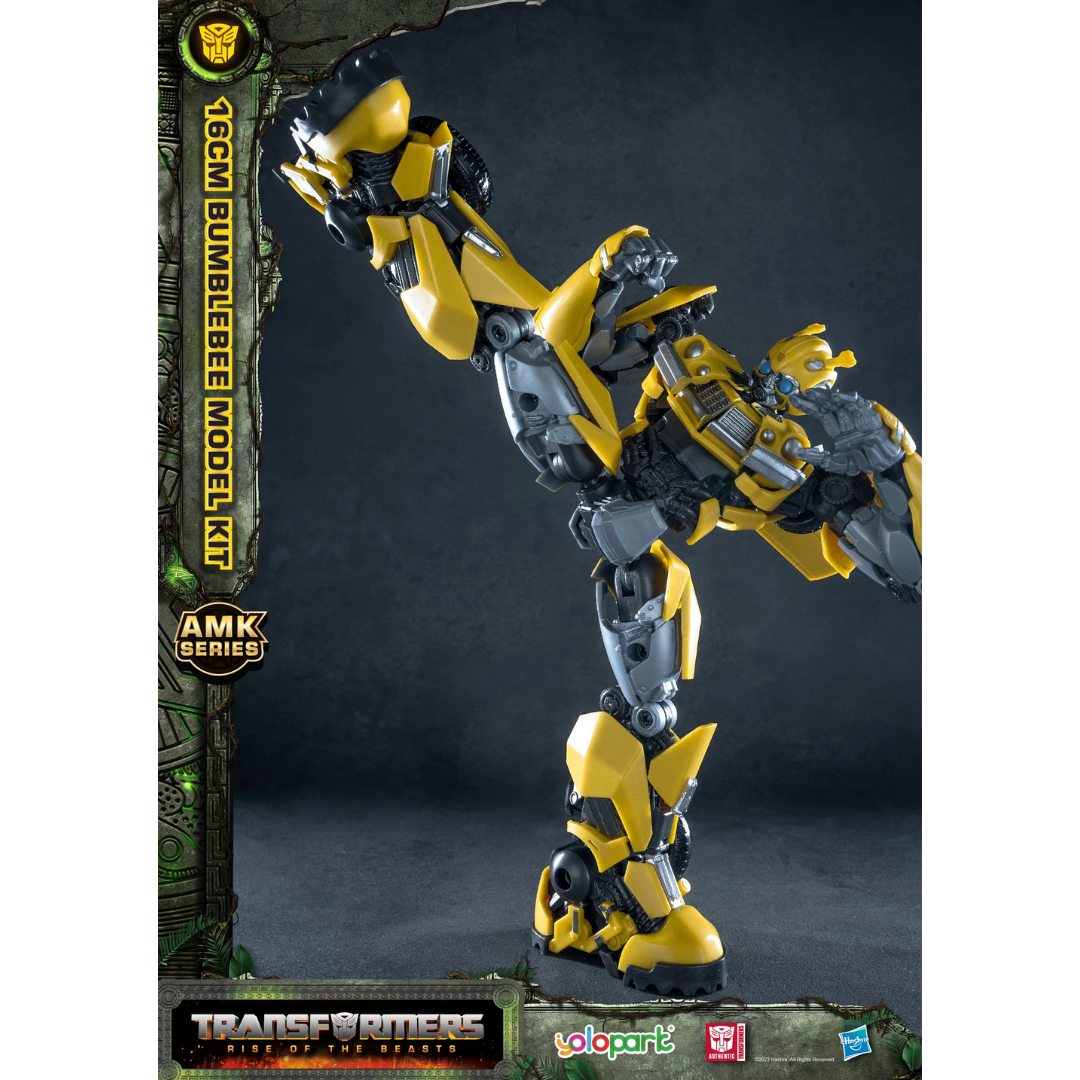 Transformers Rise Of The Beasts: Amk Series 16Cm Bumblebee Model Kit By Yolo Park -Iron Studios - India - www.superherotoystore.com