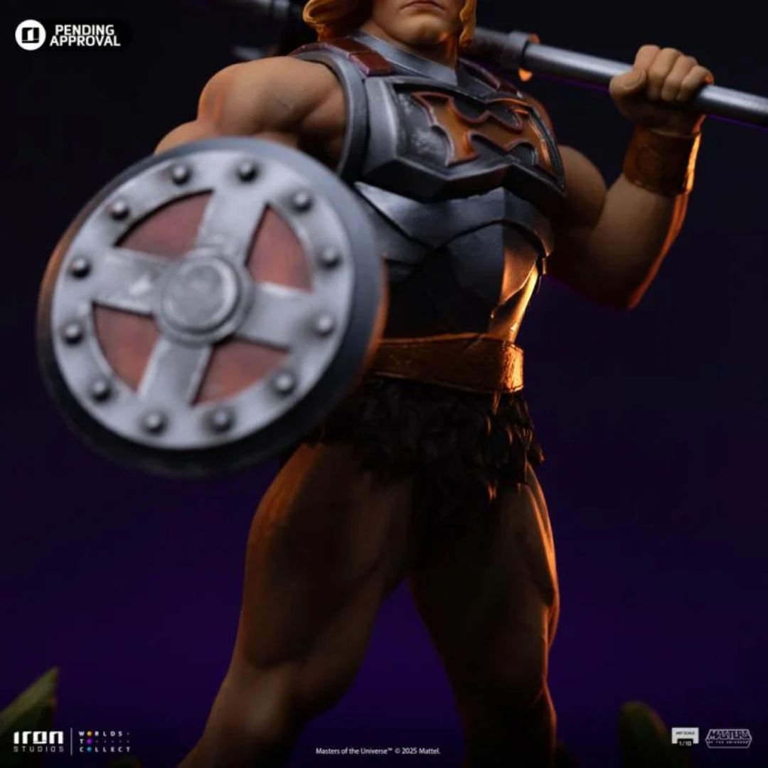 He-Man Battle Armour Version Statue By Iron Studios -Iron Studios - India - www.superherotoystore.com