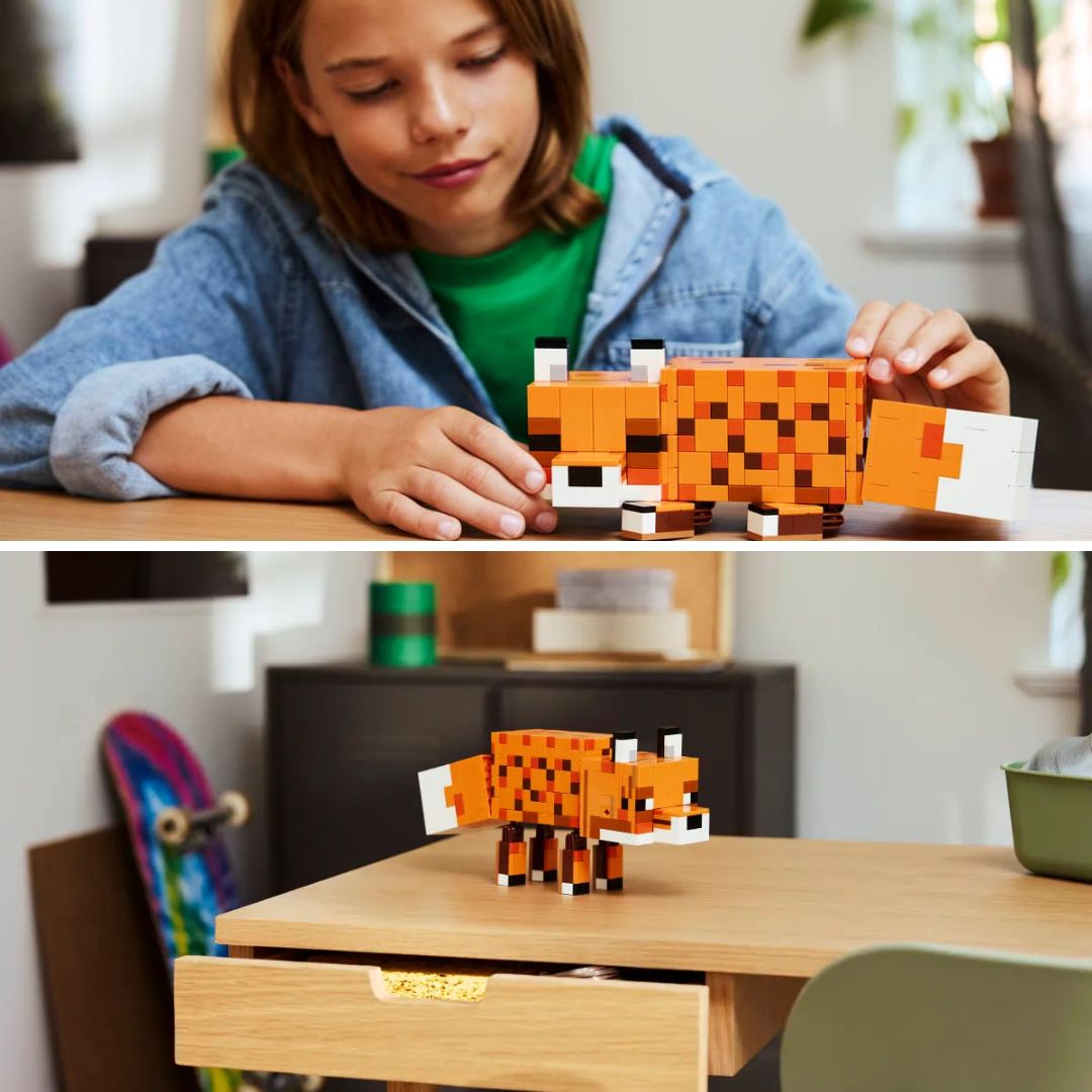 Minecraft The Fox By Lego -Lego - India - www.superherotoystore.com