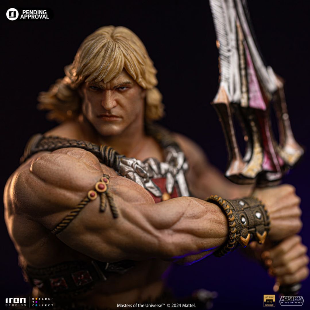 He-Man Unleashed Deluxe Statue By Iron Studios -Iron Studios - India - www.superherotoystore.com