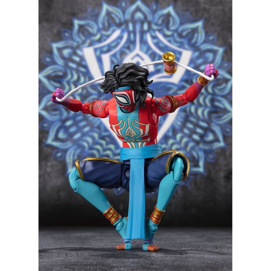 S.H.Figuarts Spider-Man India (Spider-Man: Across The Spider-Verse) By Tamashii Nations -Tamashii Nations - India - www.superherotoystore.com