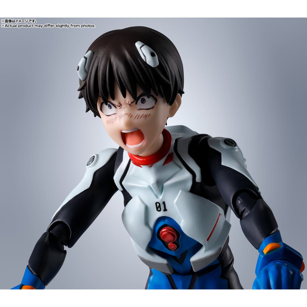 Evangelion Shinji Ikari S.H.Figuarts By Tamashii Nations -Tamashii Nations - India - www.superherotoystore.com