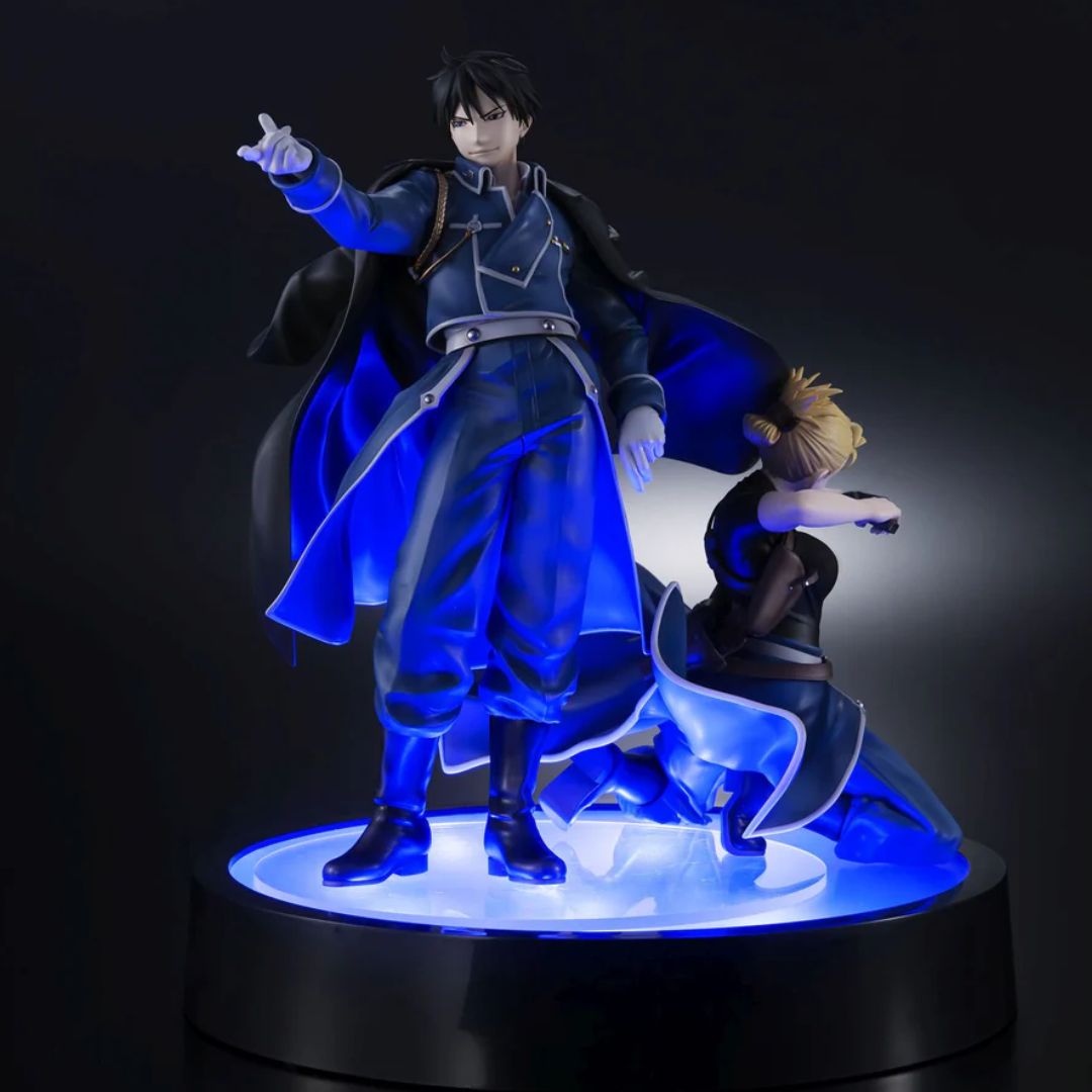 Precious G.E.M. Fullmetal Alchemist Roy Mustang & Liza Hawkeye By Megahouse -Megahouse - India - www.superherotoystore.com