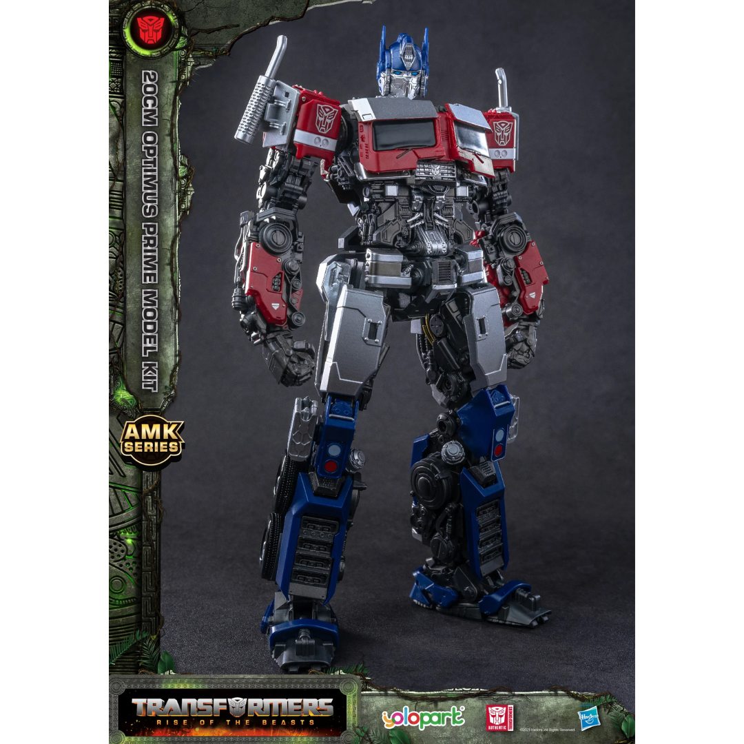 Transformers Rise Of The Beasts: Amk Series 20Cm Optimus Prime Model Kit By Yolo Park -Iron Studios - India - www.superherotoystore.com