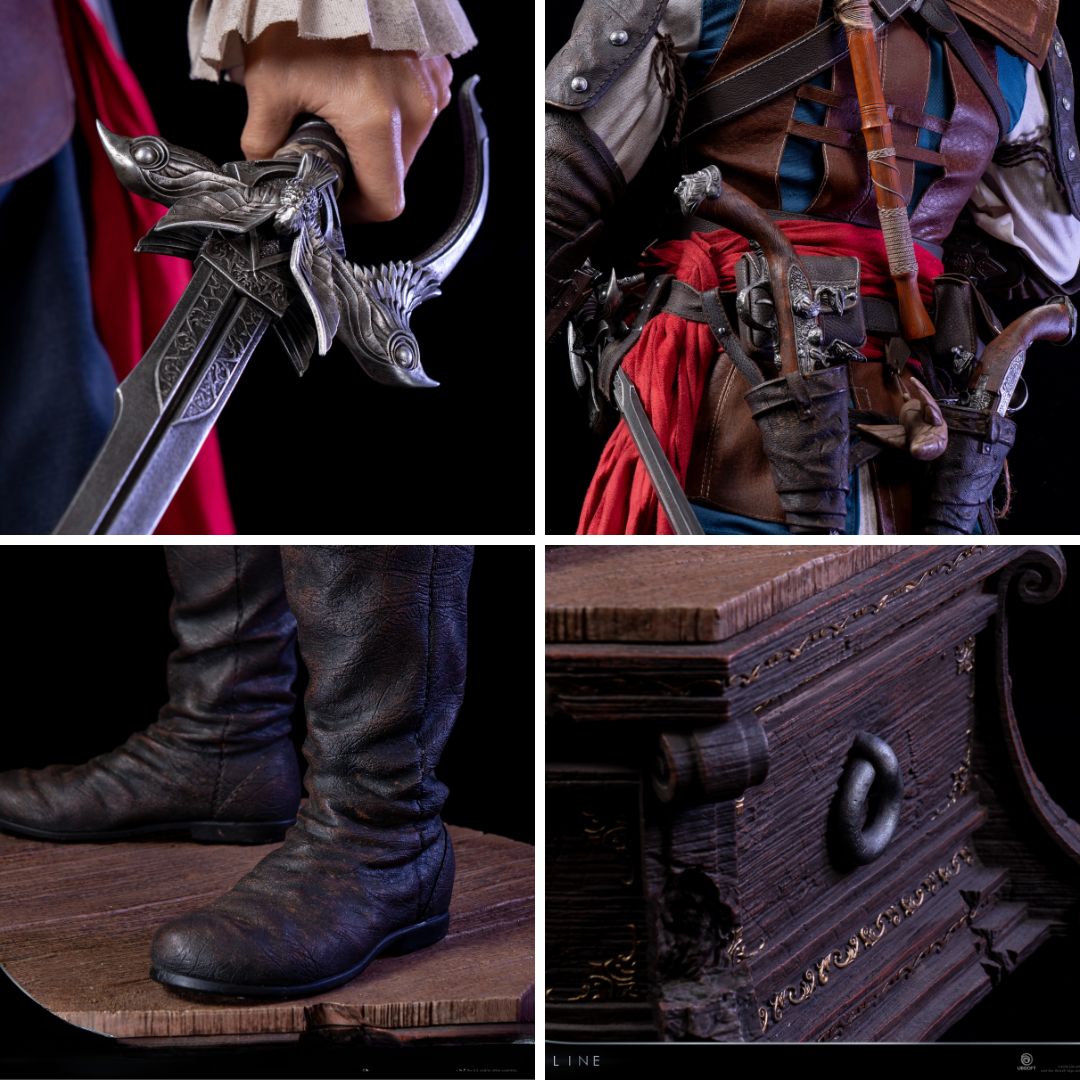 Prestige Line – Assassin’S Creed Edward Statue By Pure Arts