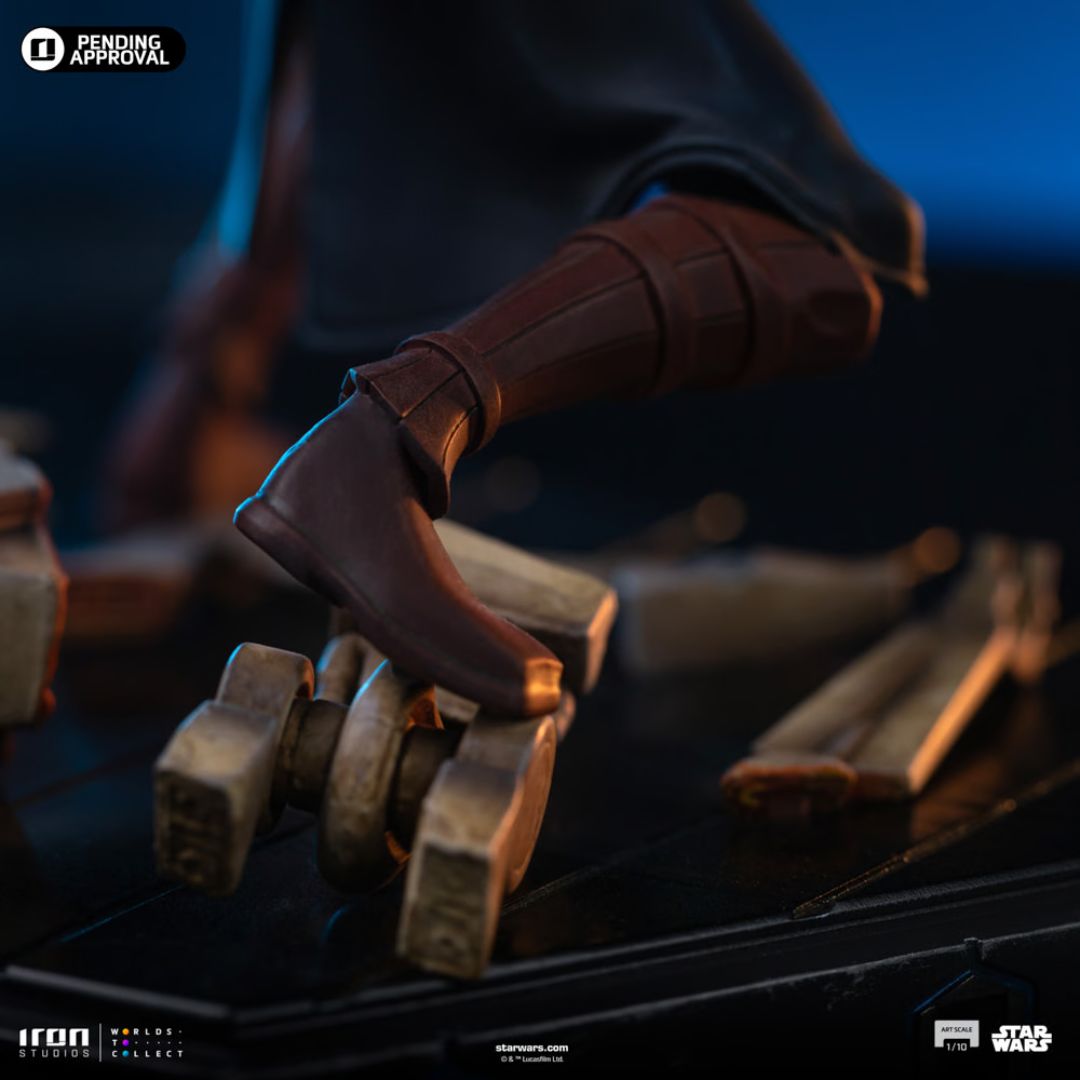 Anakin Skywalker Clone Wars Statue By Iron Studios -Iron Studios - India - www.superherotoystore.com
