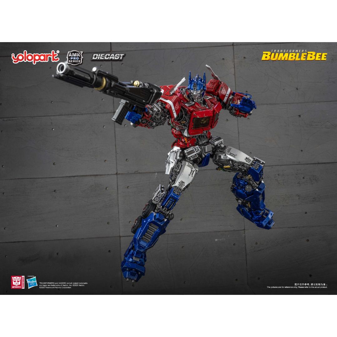 Transformers : Bumblebee The Movieamk Pro Series Optimus Prime Earth Mode Model Ki By Yolo Park -Mety Toys - India - www.superherotoystore.com
