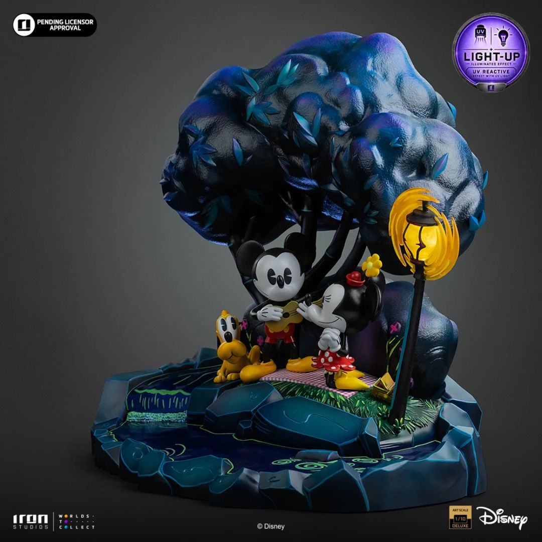 Mickey, Minnie and Pluto's Day at the Park - Disney Classics - Deluxe Art Scale 1/10 Statue By Iron Studios (Copy) -Iron Studios - India - www.superherotoystore.com