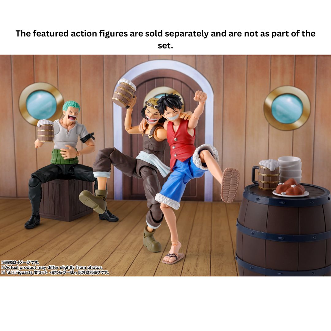 One Piece Party Set The Straw Hat Crew S.H.Figuarts By Tamashii Nations