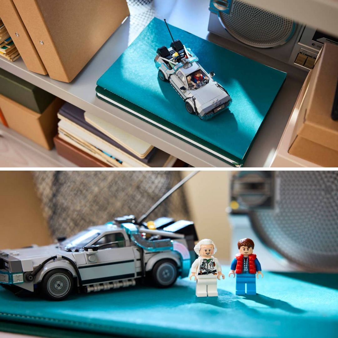 Speed Champions Time Machine From Back To The Future By Lego -Lego - India - www.superherotoystore.com