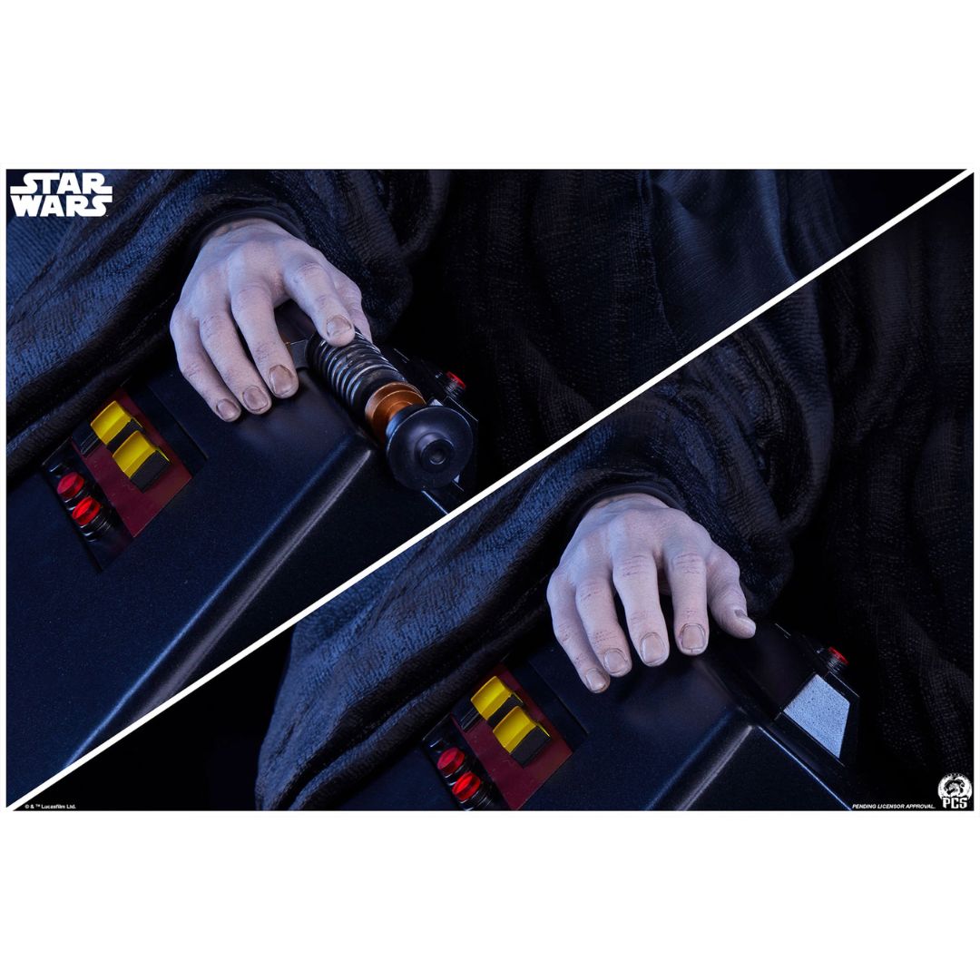 Emperor Palpatine 1:3 Scale Statue By Pcs Collectibles -Iron Studios - India - www.superherotoystore.com