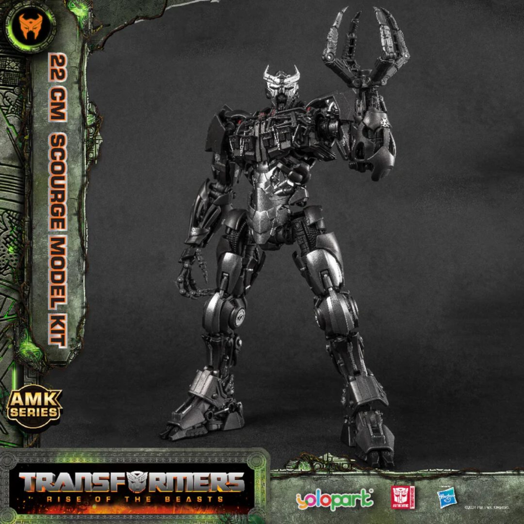 Transformers Rise Of The Beasts: Amk Series 22Cm Scourge Model Kit By Yolo Park -Yolo Park - India - www.superherotoystore.com