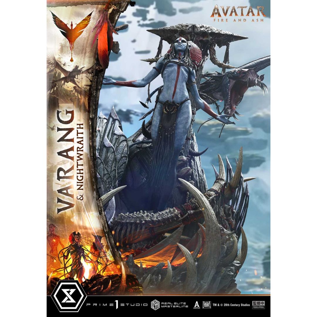 Avatar: Fire And Ash (Film) Varang & Nightwraith Statue By Prime1 Studios -Prime 1 Studio - India - www.superherotoystore.com