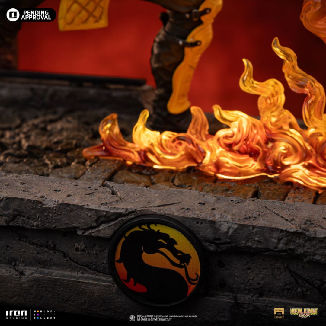 Scorpion Fatality Mortal Kombat Statue By Iron Studios -Iron Studios - India - www.superherotoystore.com