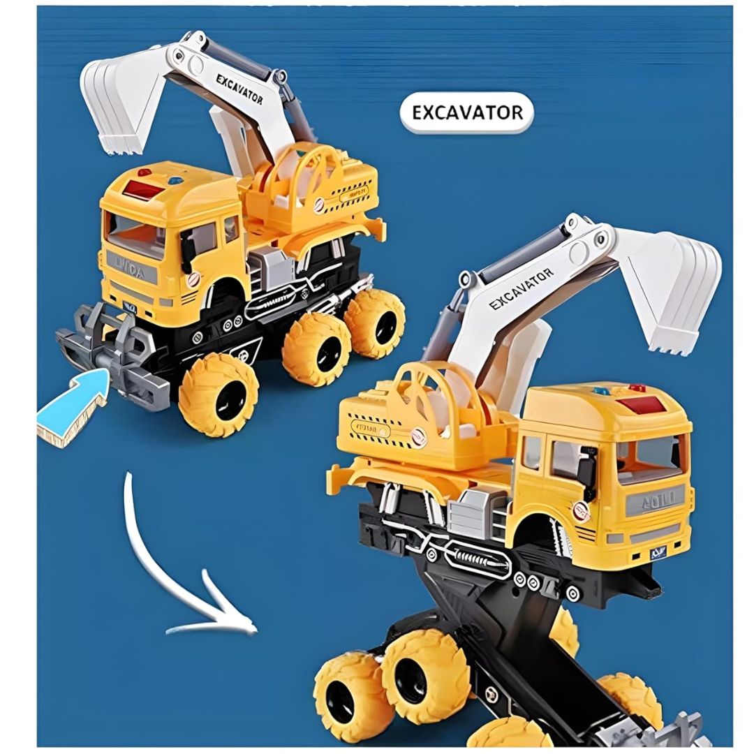 Construction Engineering Truck Toy -Lumo - India - www.superherotoystore.com