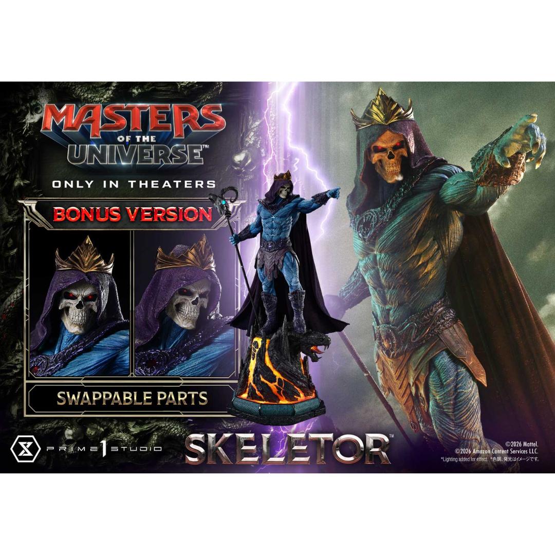 Masters Of The Universe (2026 Film) Skeletor By Prime1 Studios -Prime 1 Studio - India - www.superherotoystore.com