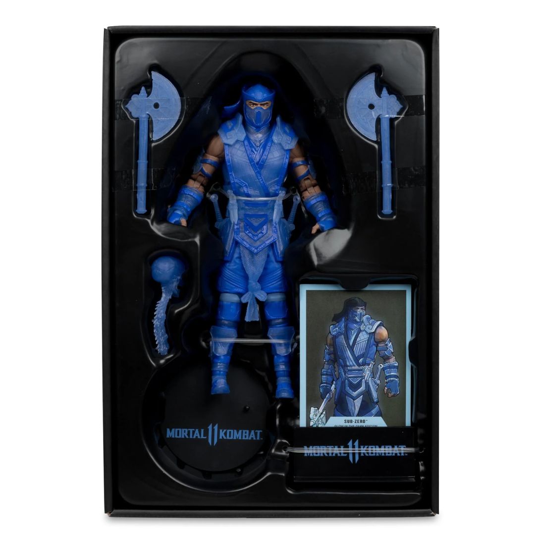 Moral Combat Subzero (Mk11)(Gitd)(Gold Label) By Mcfarlane Toys -McFarlane Toys - India - www.superherotoystore.com