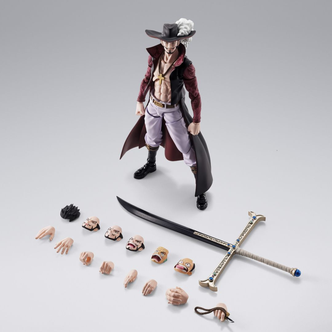 One Piece Dracule Mihawk Hawk-Eye S.H.Figuarts By Tamashii Nations -Tamashii Nations - India - www.superherotoystore.com