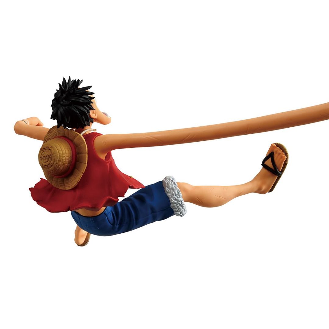 One Piece Monkey D. Luffy Playing Love Song In The Sky Masterlise Expiece Ichibansho Statue By Bandai