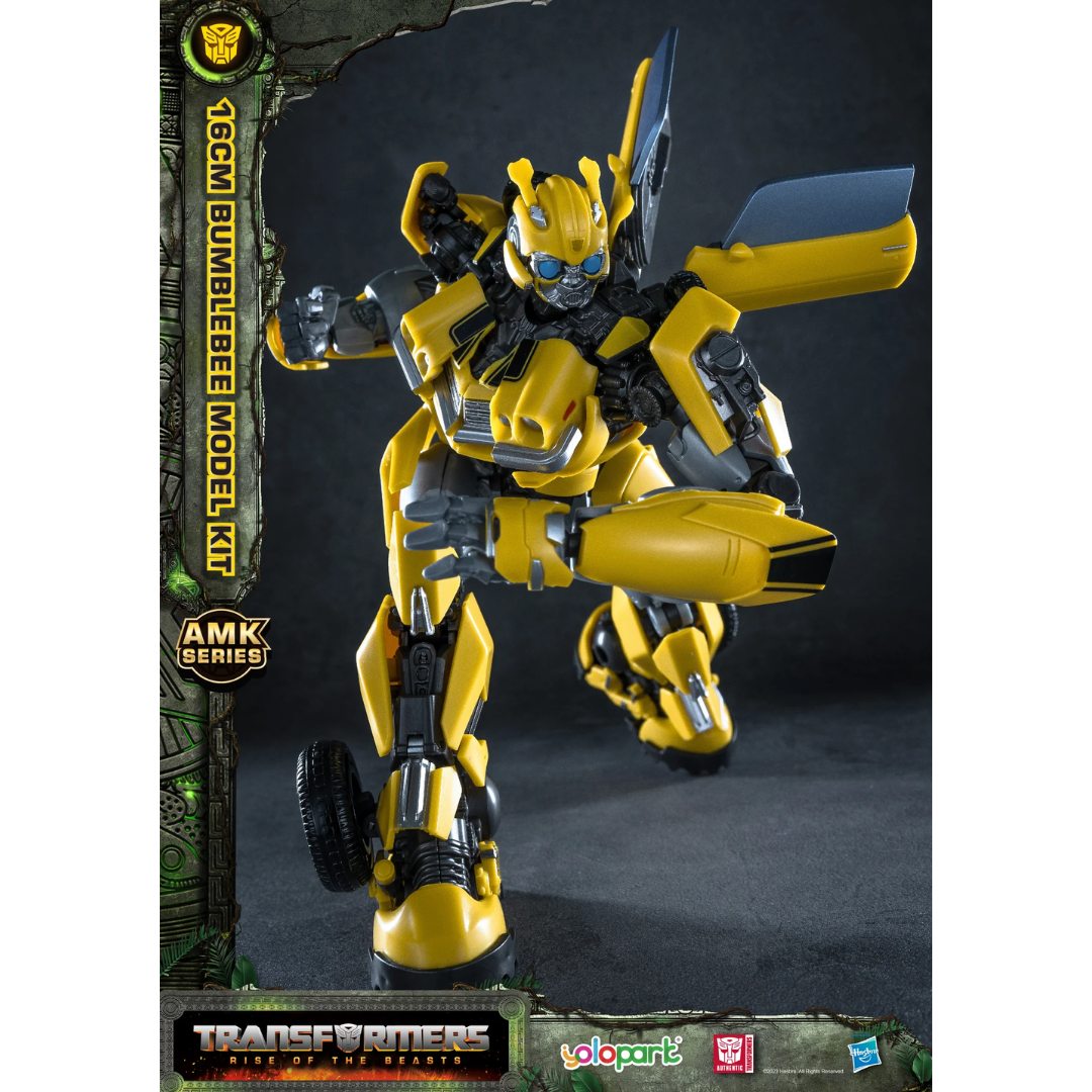 Transformers Rise Of The Beasts: Amk Series 16Cm Bumblebee Model Kit By Yolo Park -Iron Studios - India - www.superherotoystore.com
