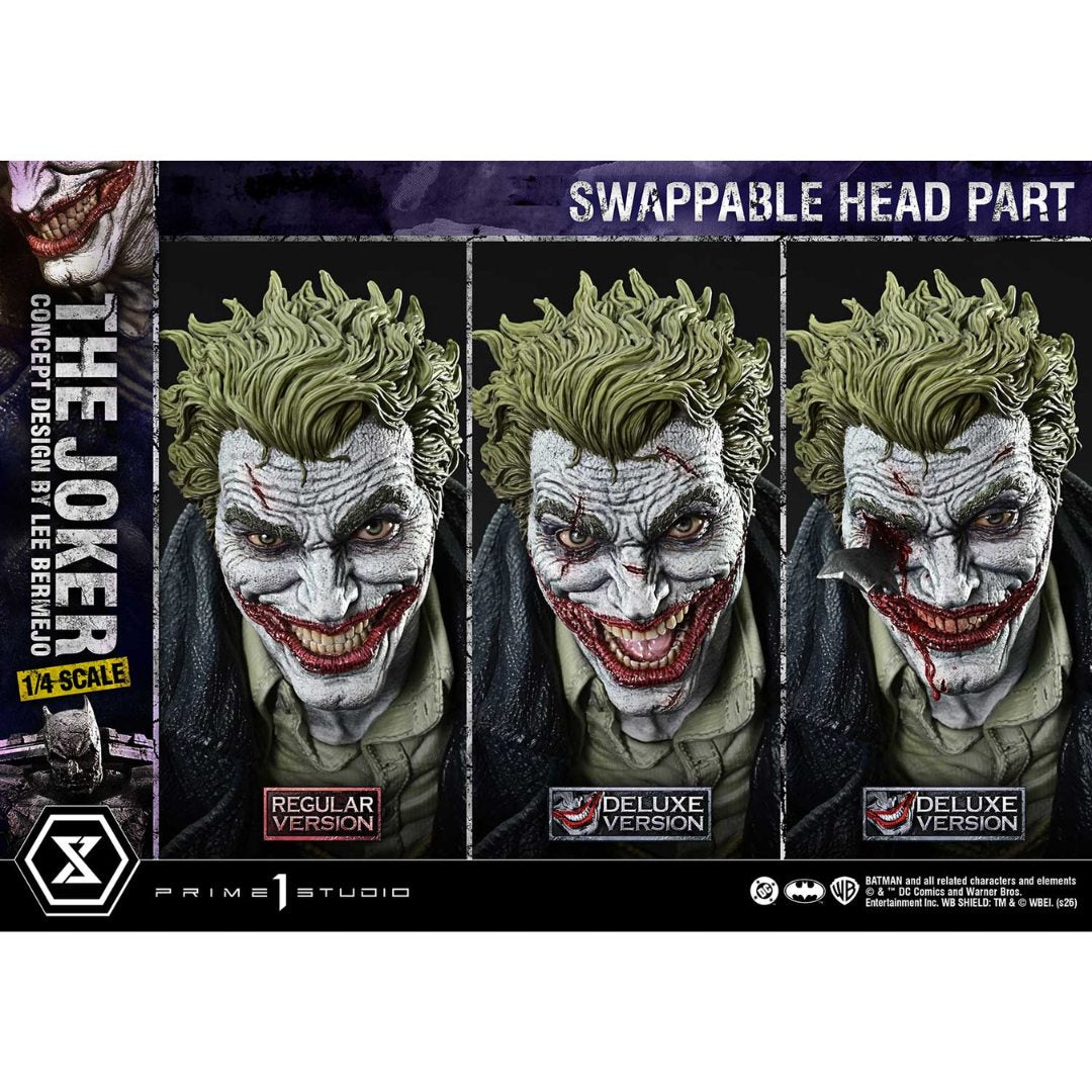 Batman (Comics) The Joker (Concept Design By Lee Bermejo) Dx Bonus Version By Prime1 Studios