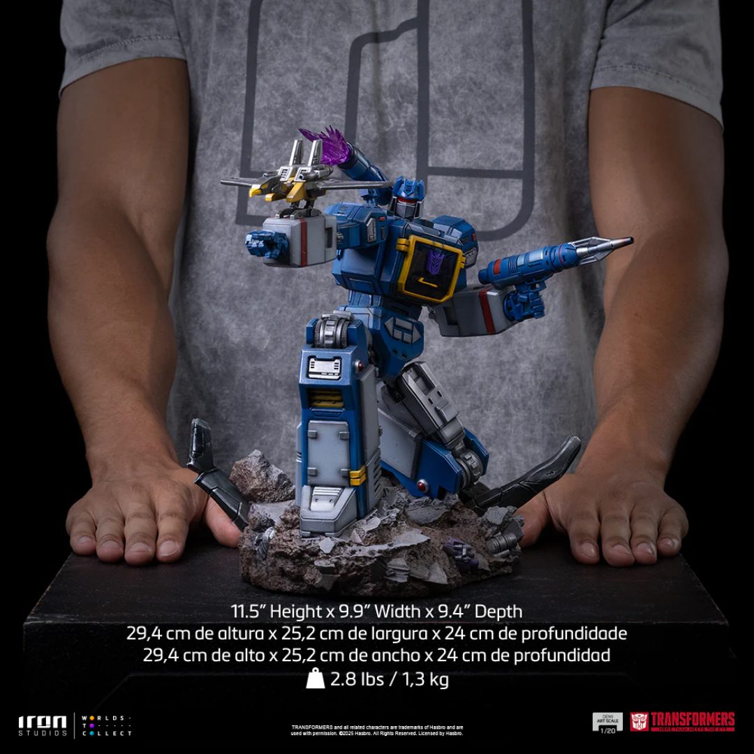Transformers Soundwave Statue By Iron Studios -Iron Studios - India - www.superherotoystore.com