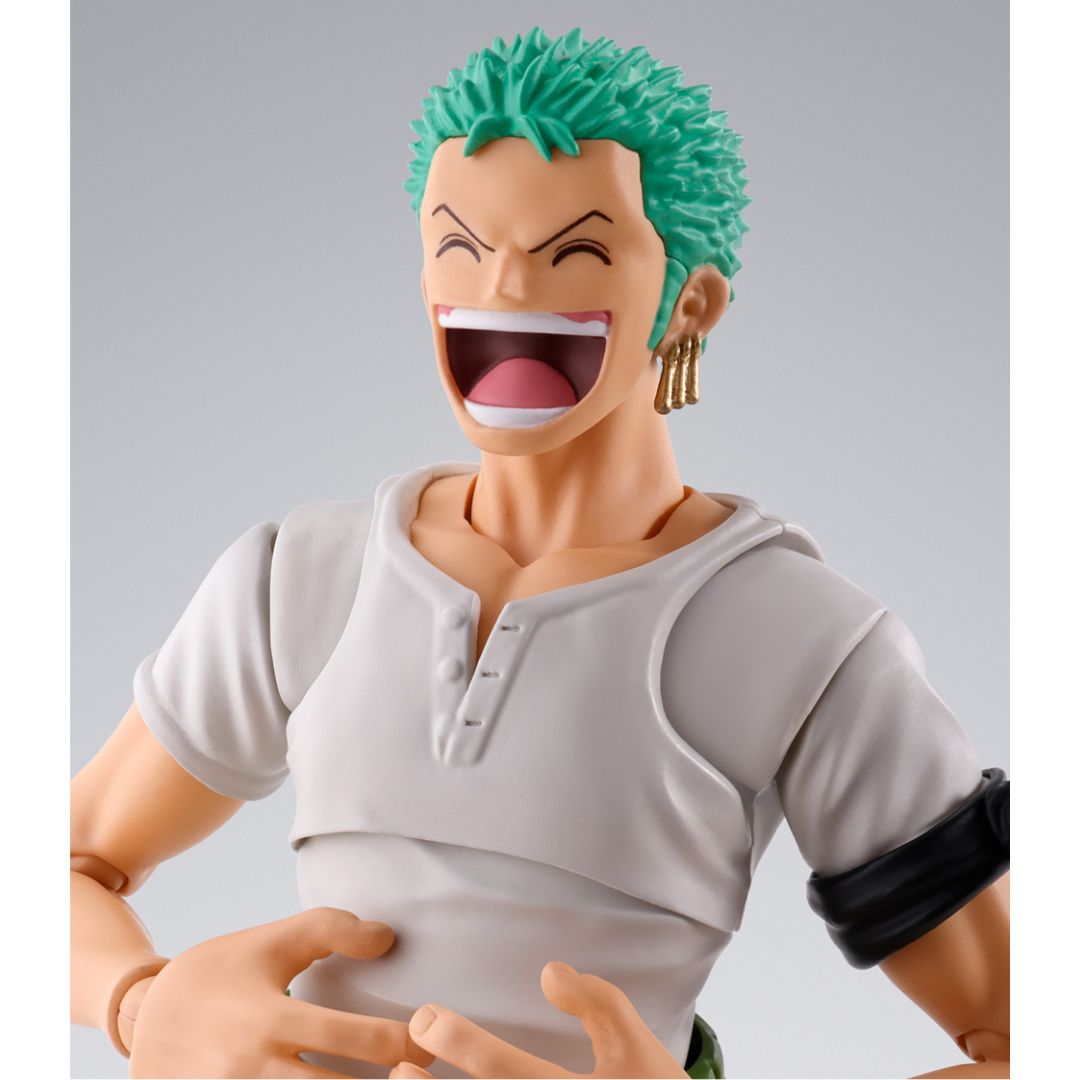 One Piece Roronoa Zoro Romance Dawn S.H.Figuarts By Tamashii Nations -Tamashii Nations - India - www.superherotoystore.com