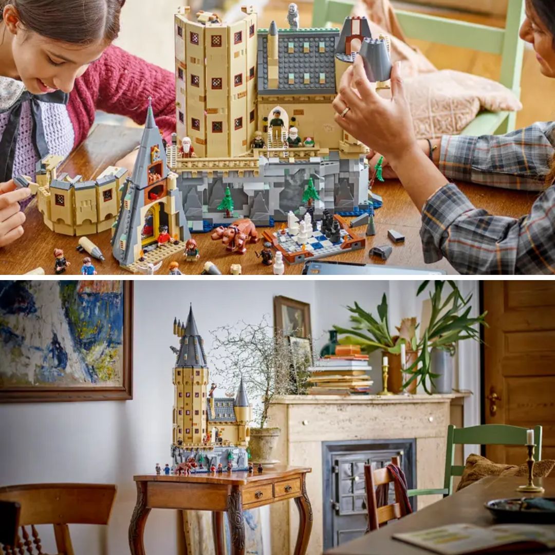 Harry Potter Hogwarts Castle: The Main Tower By Lego -Lego - India - www.superherotoystore.com