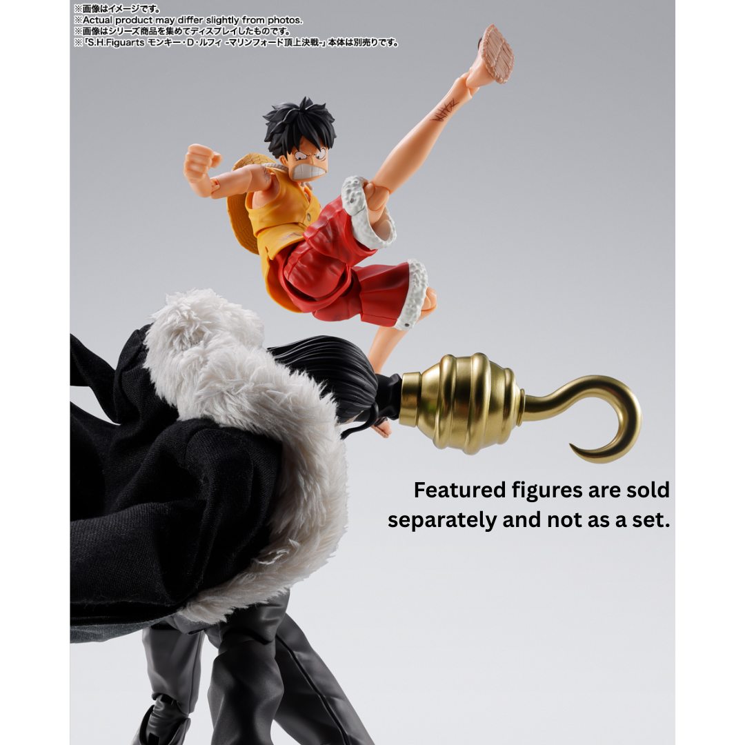 One Piece Sir Crocodile Marineford S.H.Figuarts By Tamashii Nations -Tamashii Nations - India - www.superherotoystore.com