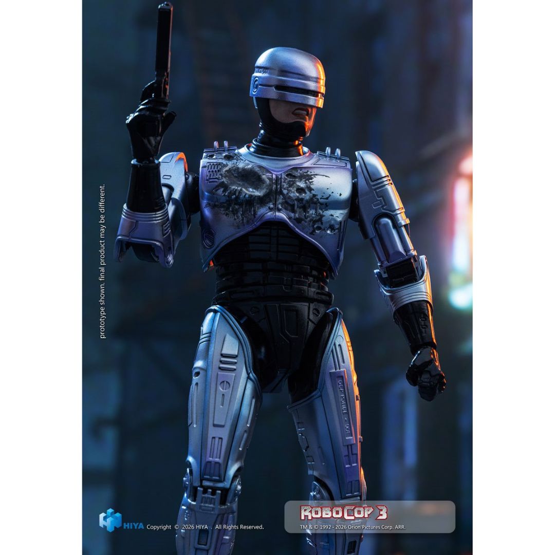 Robocop 3 Robocop exquisite series Action Figure By Hiya