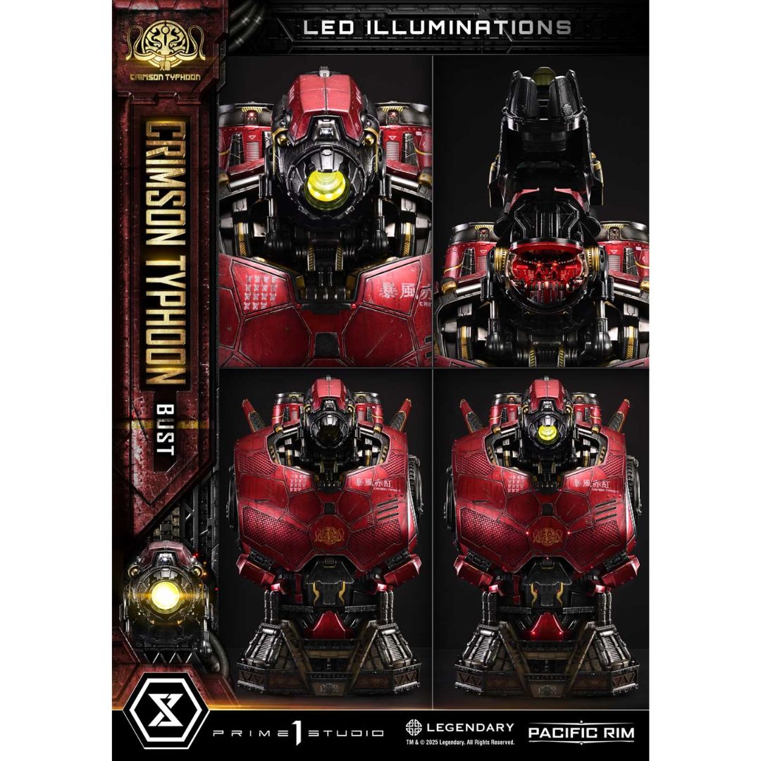Pacific Rim (Film) Crimson Typhoon Deluxe Statue By Prime1 Studios -Prime1 Studios - India - www.superherotoystore.com