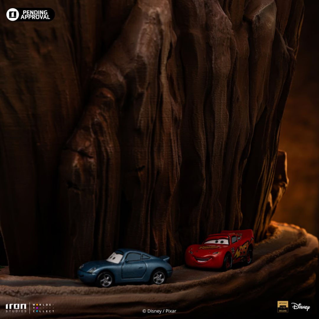 Statue Lightning Mcqueen & Tow Mater - Cars - Deluxe Statue By Iron Studios -Iron Studios - India - www.superherotoystore.com