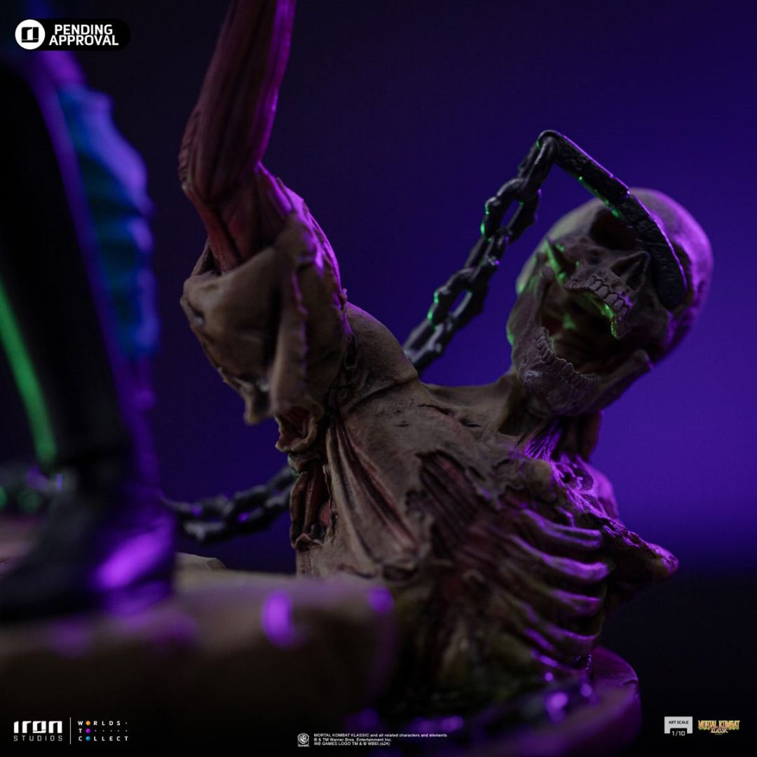 Kung Lao Art Statue By Iron Studios -Iron Studios - India - www.superherotoystore.com