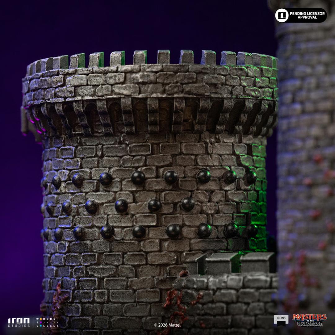Masters Of The Universe Movie Castle Grayskull Icons Statue By Iron Studios