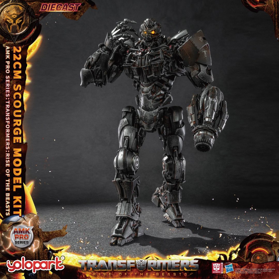 Transformers: Rise Of The Beasts Amk Pro Series 22Cm Scourge Model Kit (Oversea Version) By Yolo Park -Yolo Park - India - www.superherotoystore.com