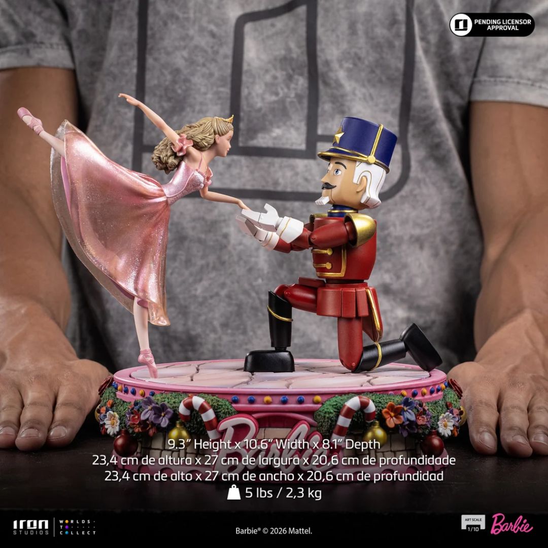 Barbie Nutcracker (25th Anniversary) - Barbie - Deluxe Art Scale 1/10 Statue By Iron Studios