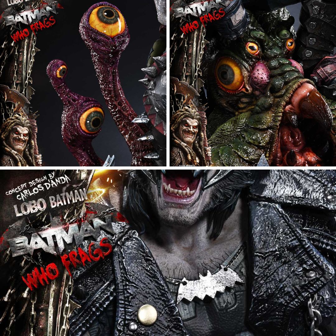 Dark Nights: Death Metal (Comics) Lobo Batman: Batman Who Frags Deluxe Statue By Prime1 Studios