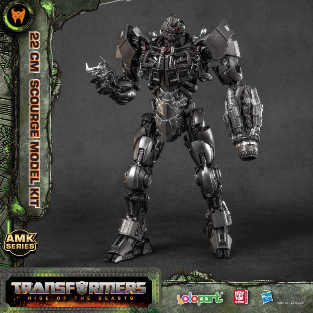 Transformers Rise Of The Beasts: Amk Series 22Cm Scourge Model Kit By Yolo Park -Yolo Park - India - www.superherotoystore.com
