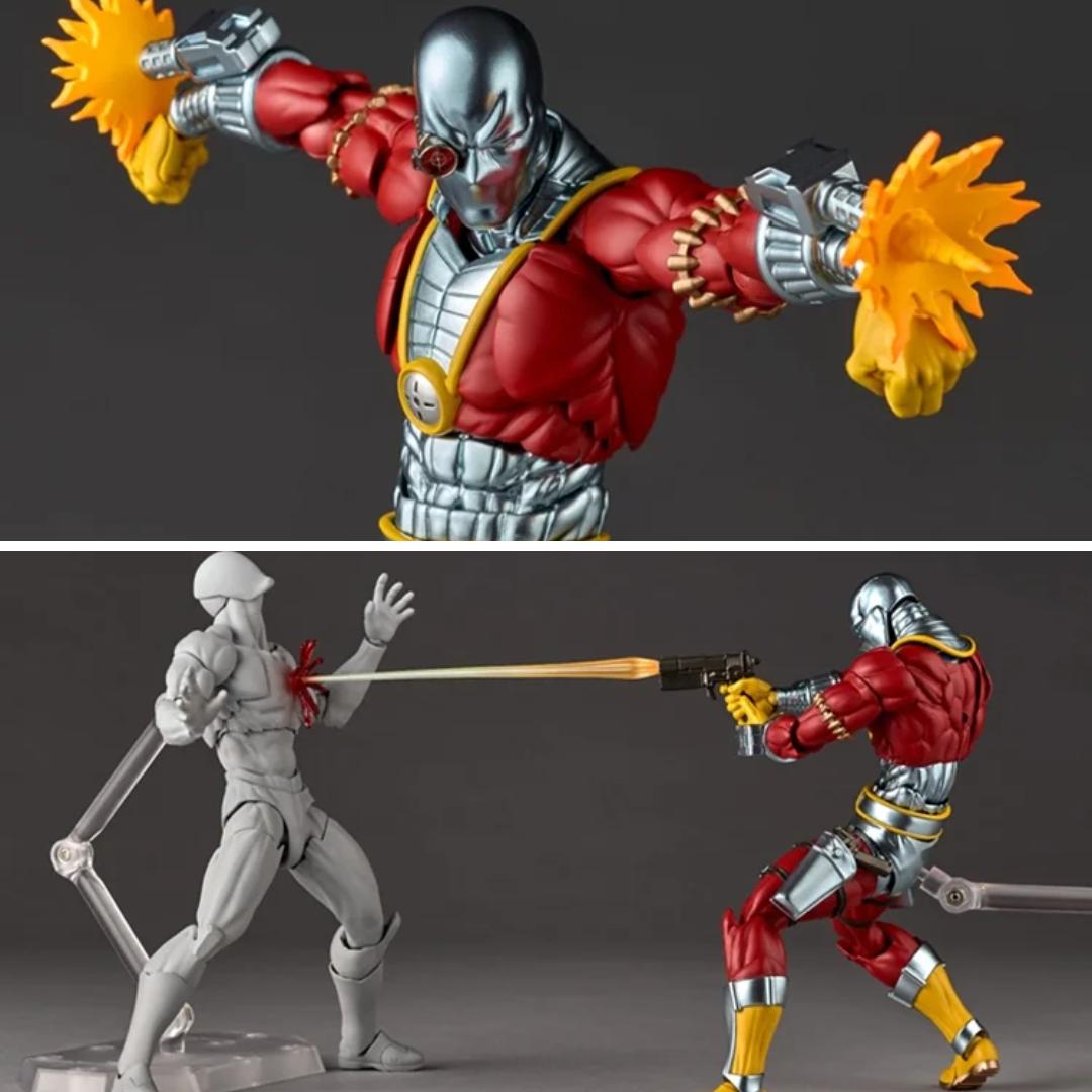 Kaiyodo Revoltech Amazing Yamaguchi Deadshot Figure By Revoltech -Revoltech - India - www.superherotoystore.com