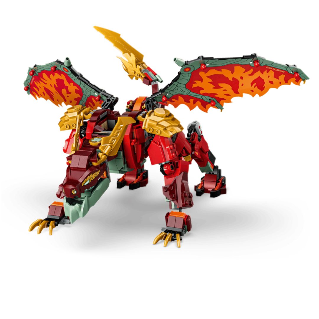 Ninjago Wyldfyre'S Transforming Dragon Mech By Lego