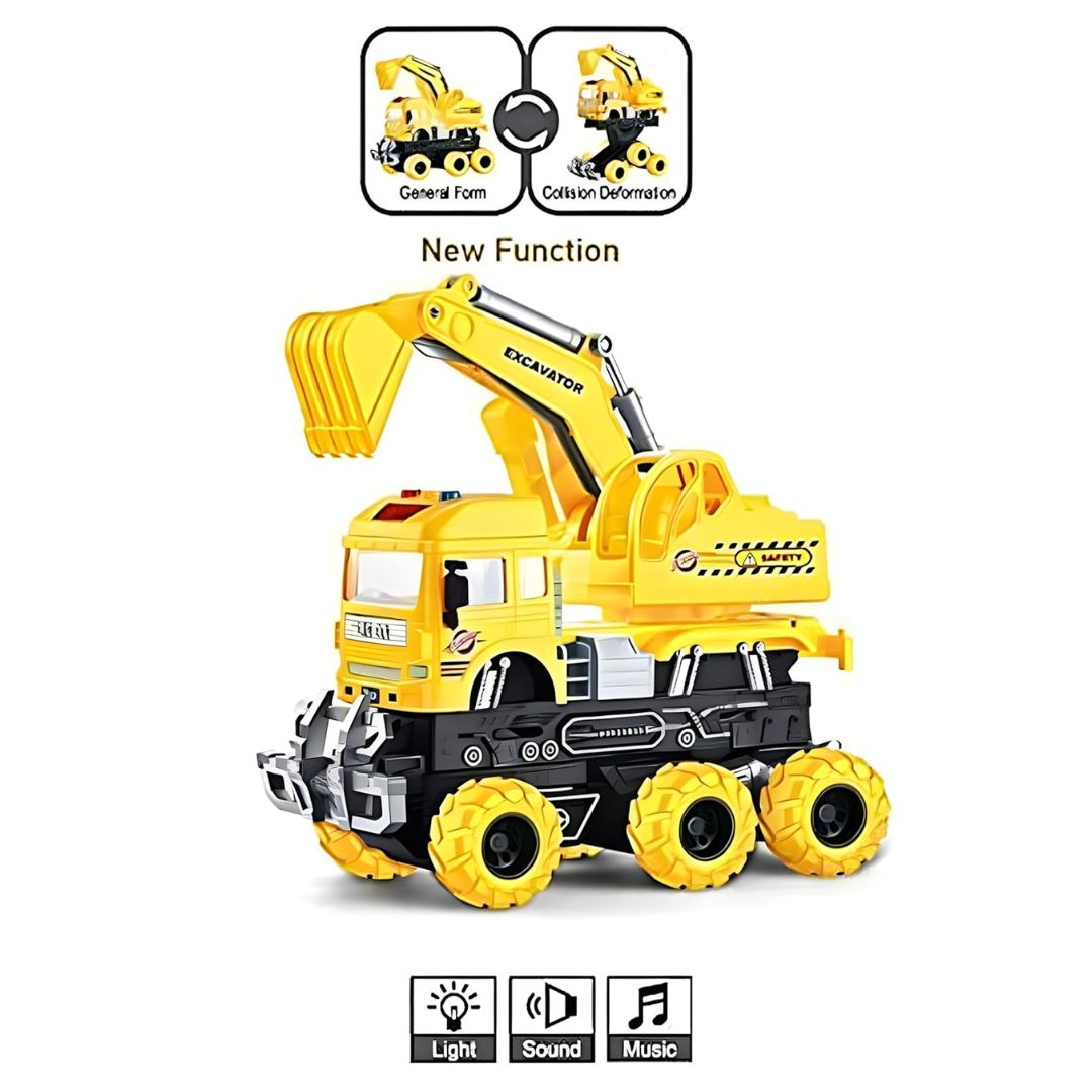 Construction Engineering Truck Toy -Lumo - India - www.superherotoystore.com